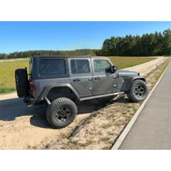 Progi stalowe z podświetleniem Jeep Wrangler JLU, 4xe